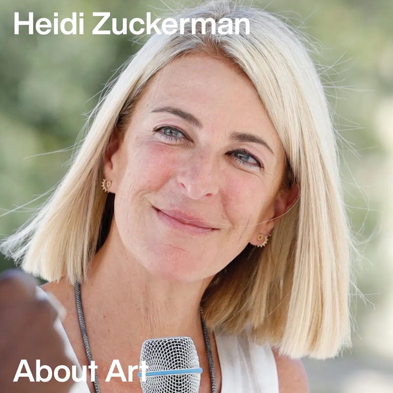 Heidi Zuckerman, host of the About Art podcast